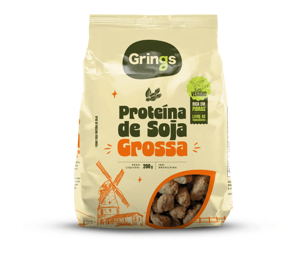 Proteina de Soja Grossa Clara Grings 200g