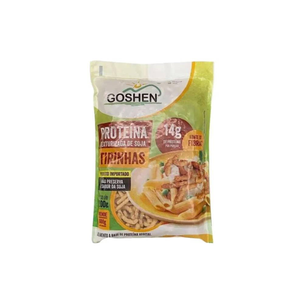 Proteina de Soja Texturizada Tirinhas Goshen 200g