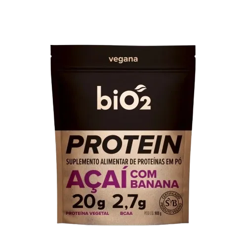 Proteina Vegetal Açaí e Banana Bio2 908g