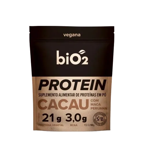 Proteina Vegetal Cacau e Maca Peruana Bio2 908g