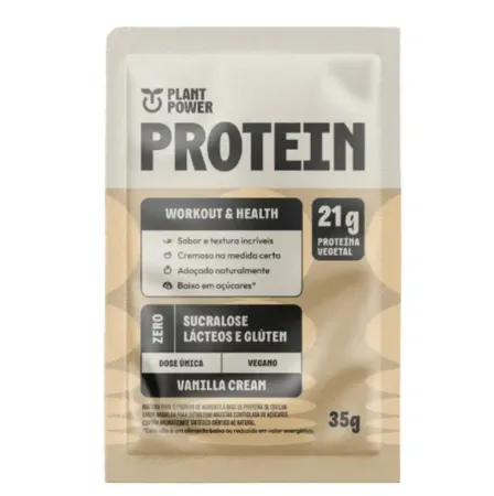 Proteína Vegetal Sabor Baunilha Plant Power Sache 35g