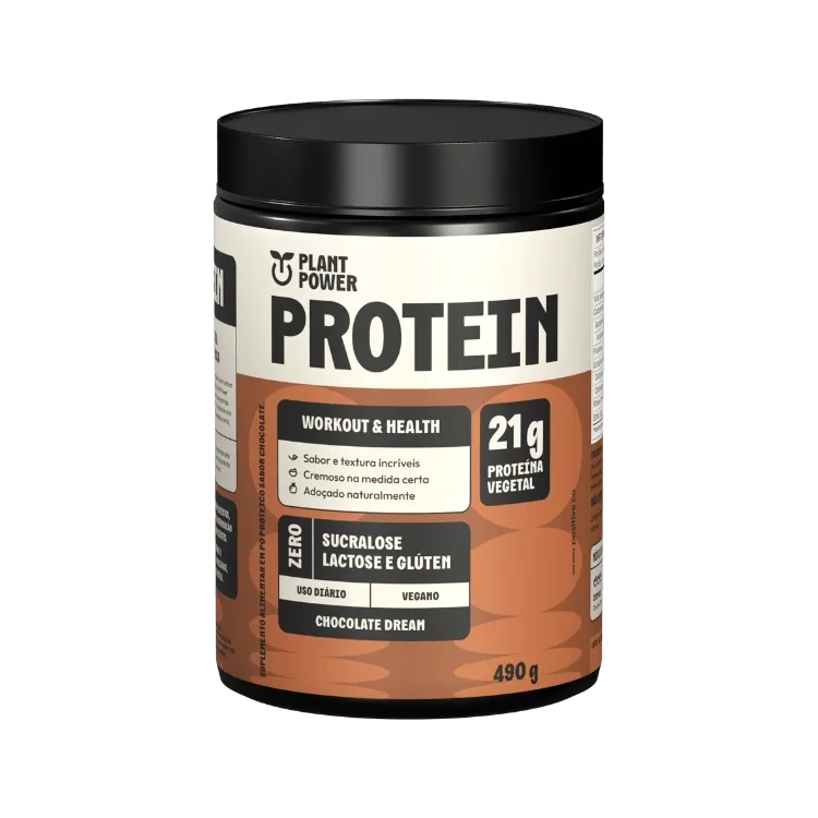 Proteína Vegetal Sabor Chocolate Plant Power 490g