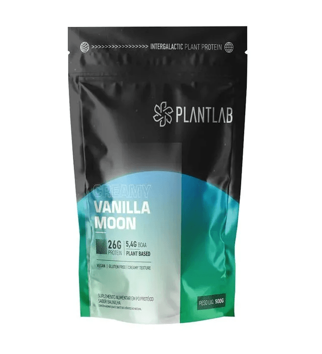 Proteína Vegetal Cremosa Vanilla Moon Plantlab 500g