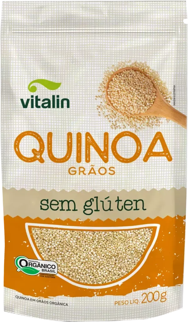 Quinoa Real Grãos Orgânico Vitalin 200g
