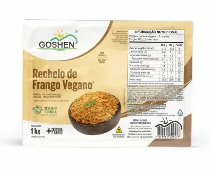 Recheio de Soja Sabo Frango Goshen 1kg refrig.