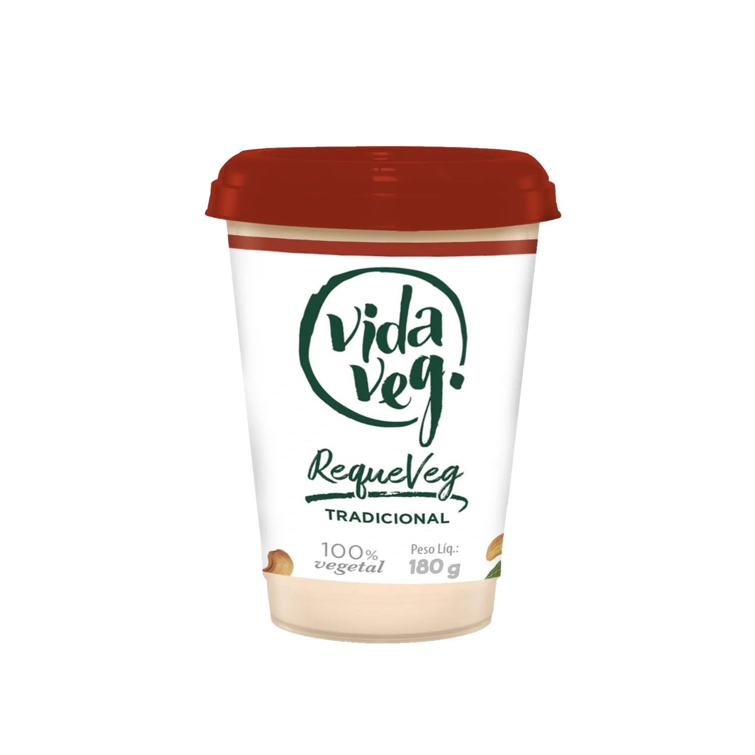 Requeijão Tradicional Vida Veg 180g refrig.