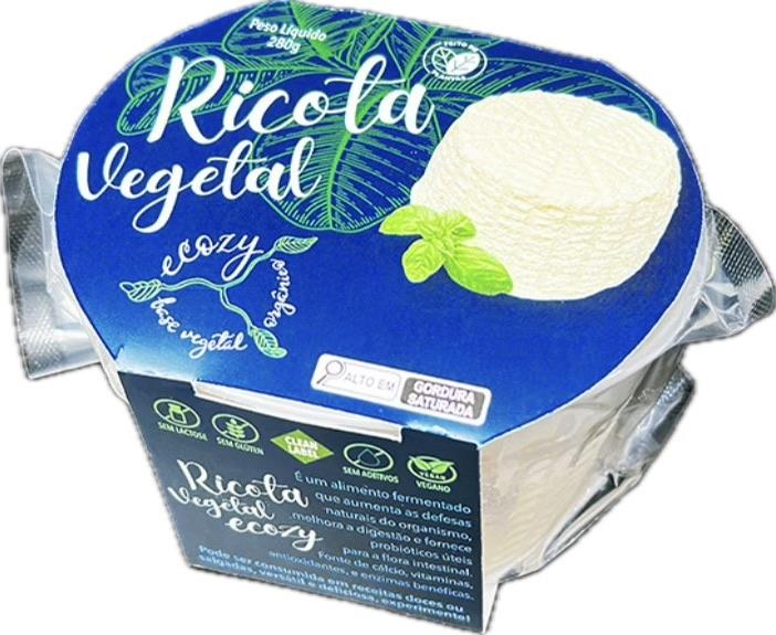 Ricota Vegetal Ecozy 280g refrig.