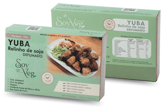 Rolinho de Soja Defumado Yuba SoyVeg 300g refrig.