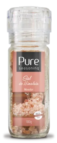 Sal do Himalaia Moedor Pure Seasoning 100g