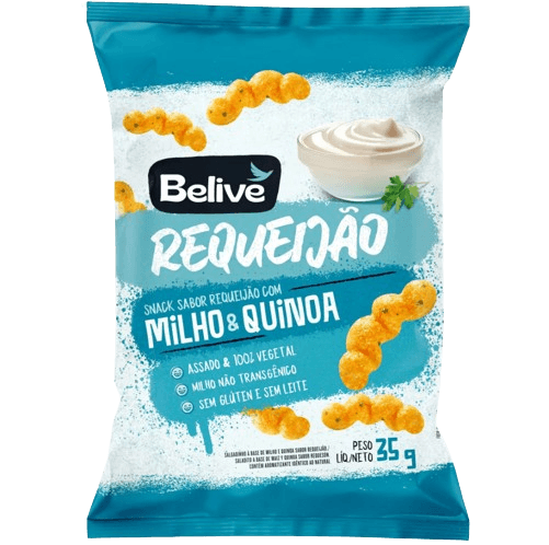 Salgadinho de Requeijão Belive 25g