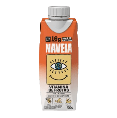 Shake Proteico Vitamina de Frutas Naveia 250ml