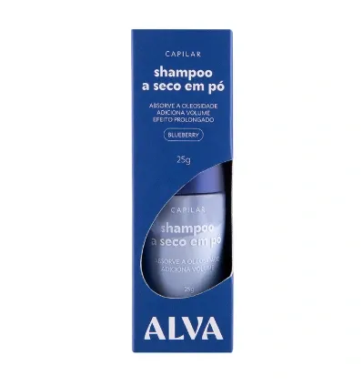 Shampoo a Seco em Pó Alva 25g