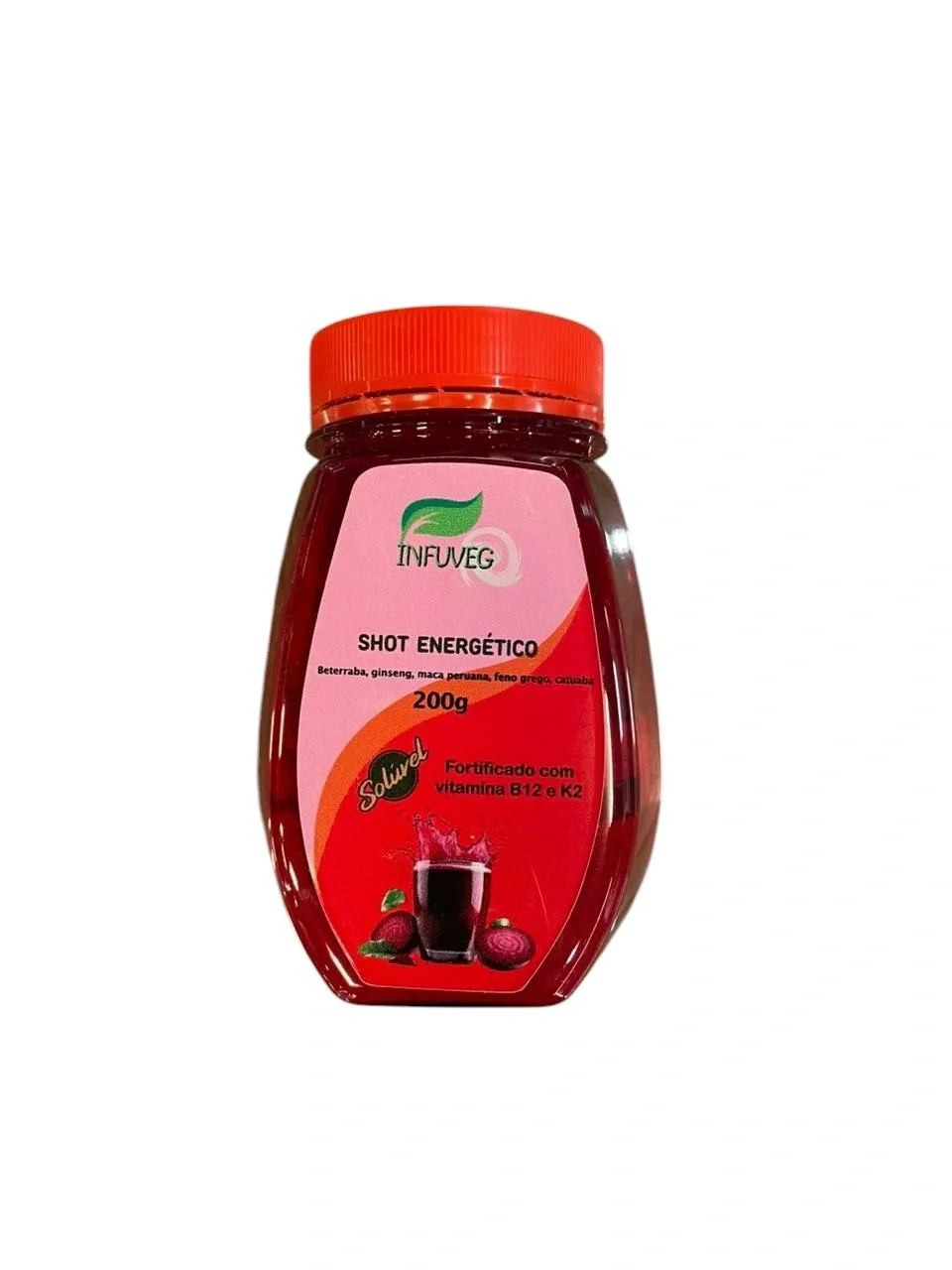 Shot Energético Vegetal Infuveg 200g