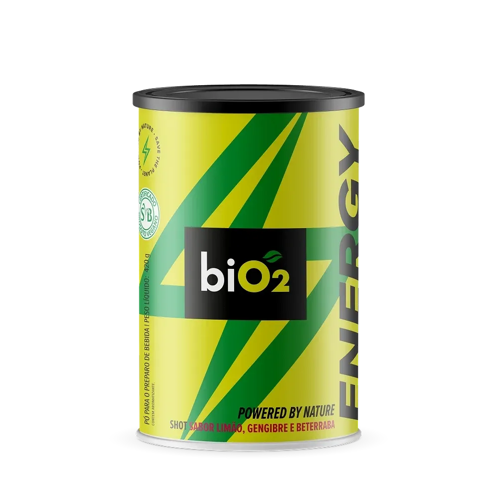 Shot Energy Limão, Gengibre e Beterraba Bio2 420g