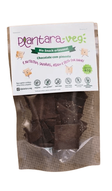 Snack Chocolate com Pimenta Plantara Veg 40g
