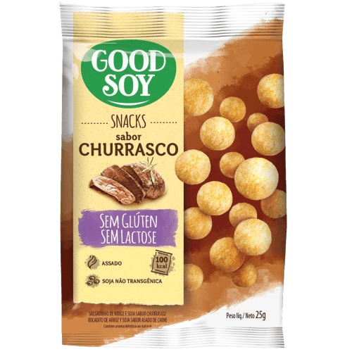 Snack de Churrasco Goodsoy 25g