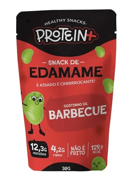 Snack de Edamame Sabor Barbecue Protein Mais 30g