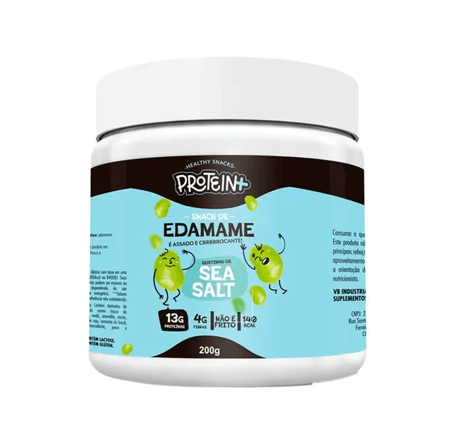 Snack de Edamame Sabor Sea Salt Protein Mais 200g
