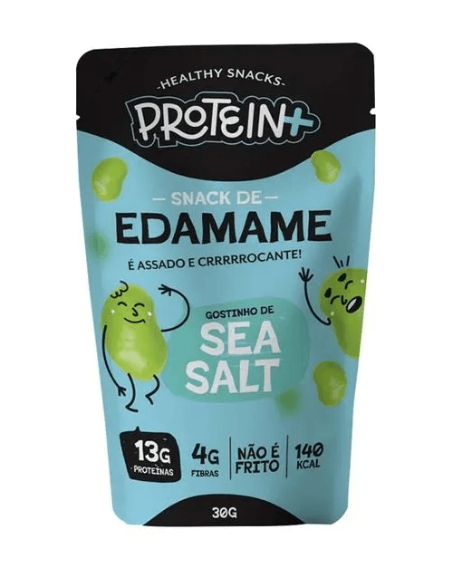 Snack de Edamame Sabor Sea Salt Protein Mais 30g