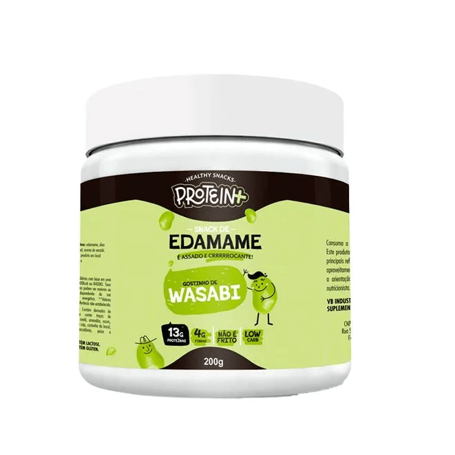Snack de Edamame Sabor Wasabi Protein Mais 200g