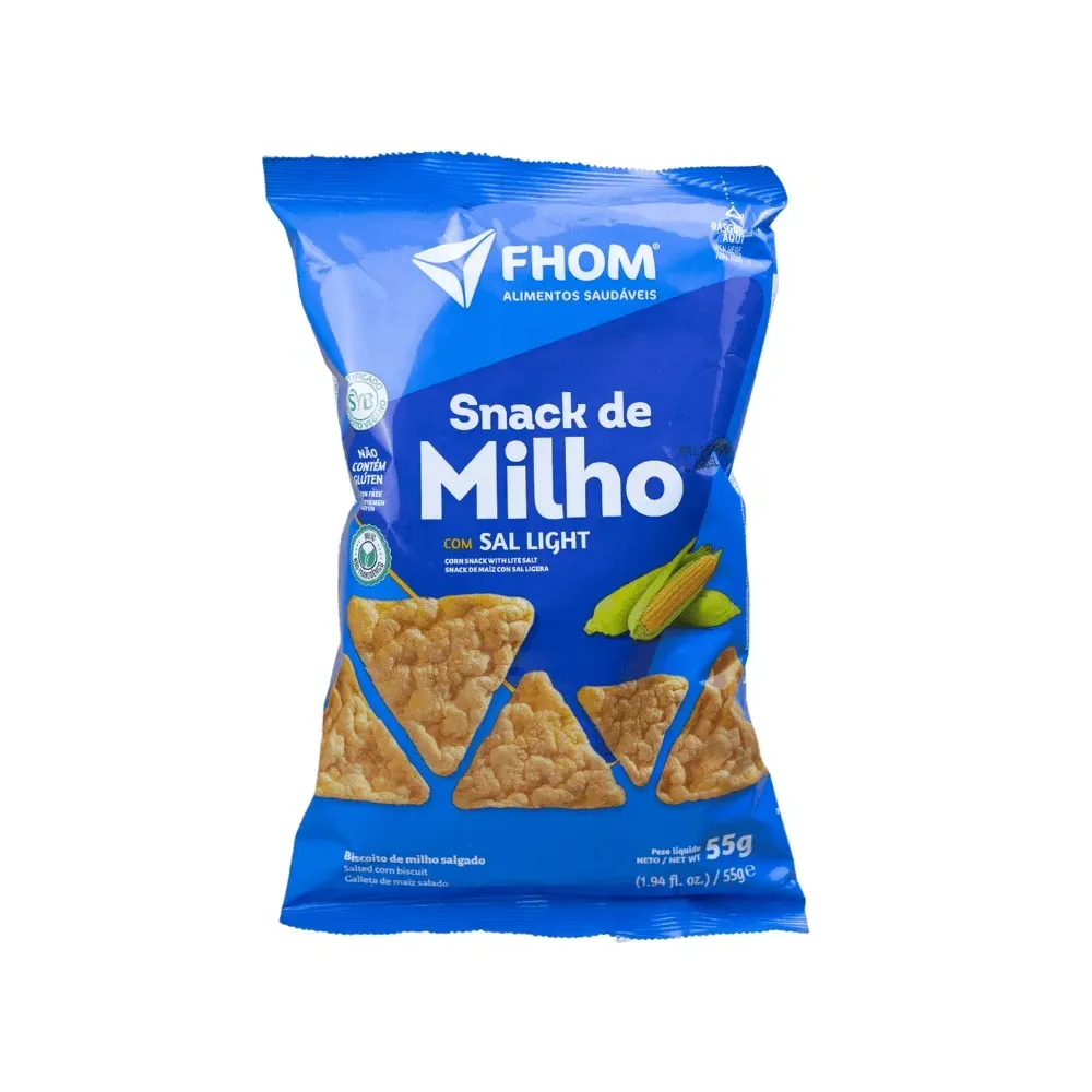 Snack de Milho c/ Sal Light Fhom 55g