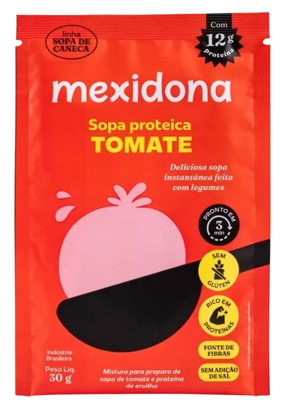 Sopa Proteica de Tomate Mexidona 30g