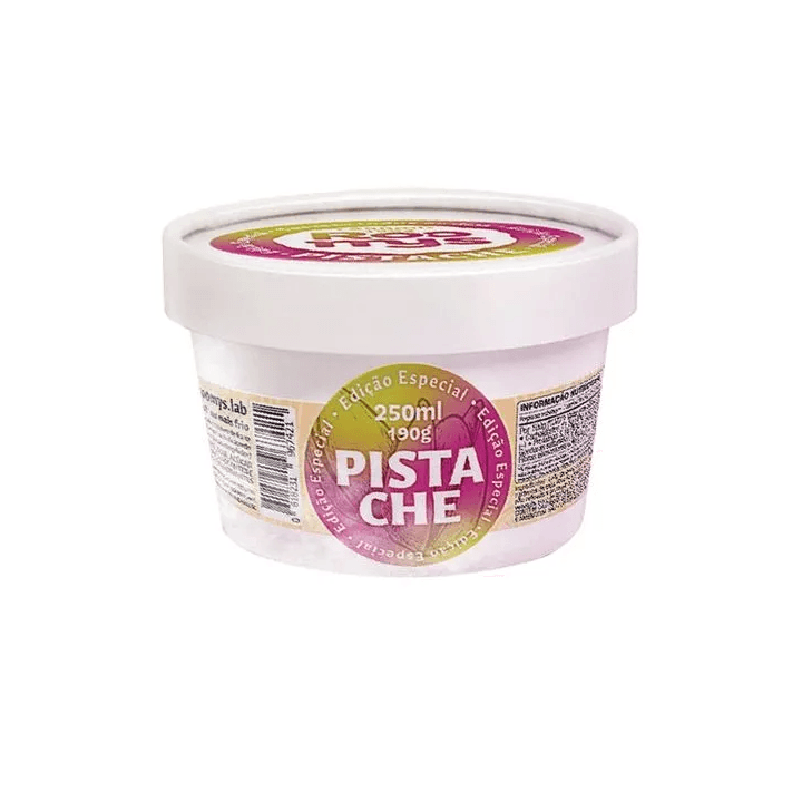Sorvete Pistache Roomys 250ml refrig.