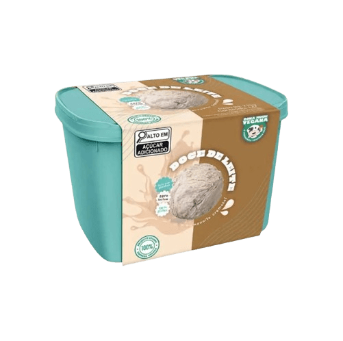 Sorvete Vegano Sabor Doce de Leite Dona Muuh 1,5l refrig.