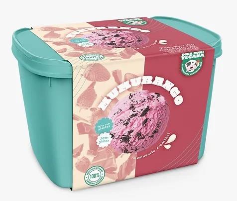 Sorvete Vegano Sabor Mumurango Dona Muuh 1,5l refrig.
