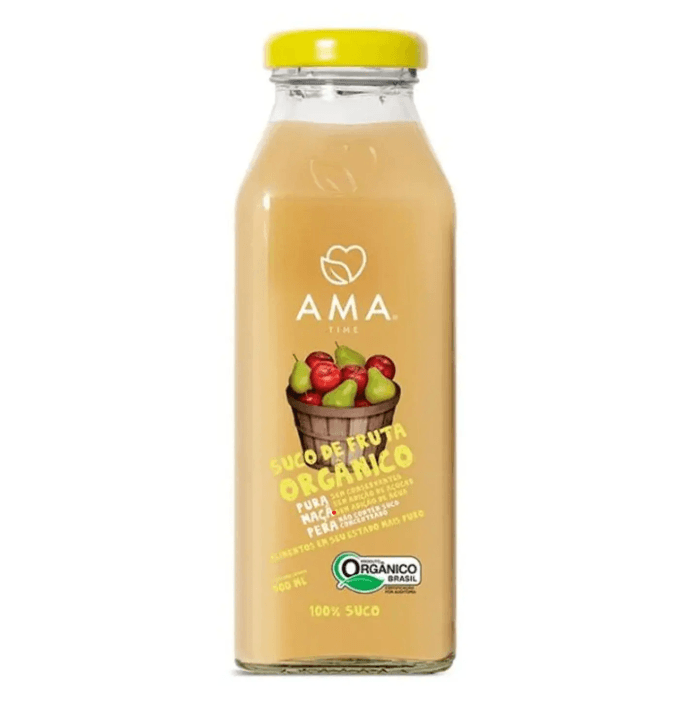 Suco Maça e Pera Orgânico Ama 300ml