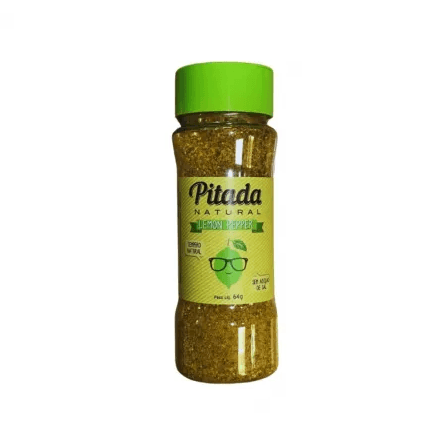 Tempero Lemon Pepper Pitada Natural 64g