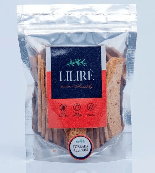 Torrada Alecrim Lilire 80g