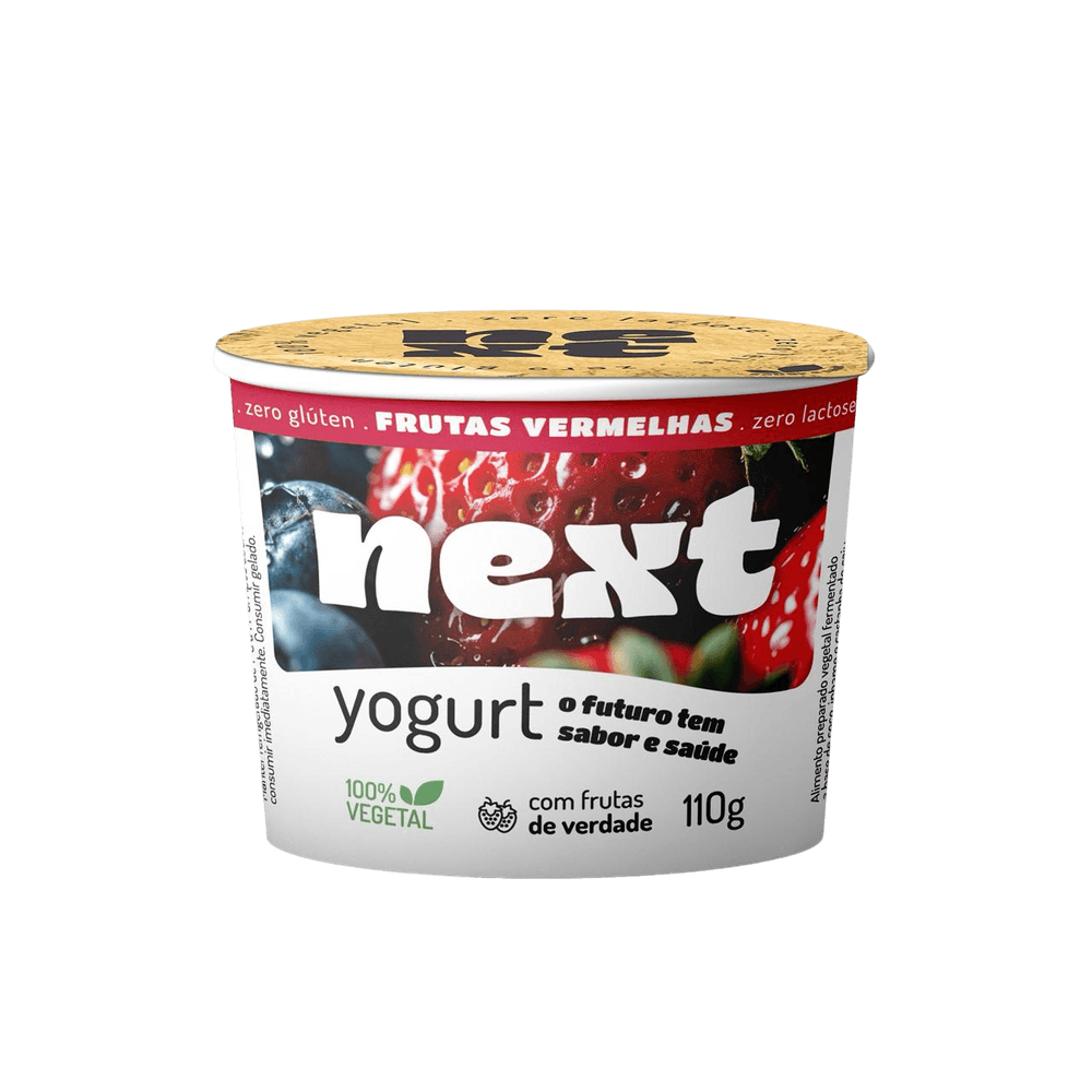 Yogurt Sabor Frutas Vermelhas Next 110g refrig. : CONGELADOS