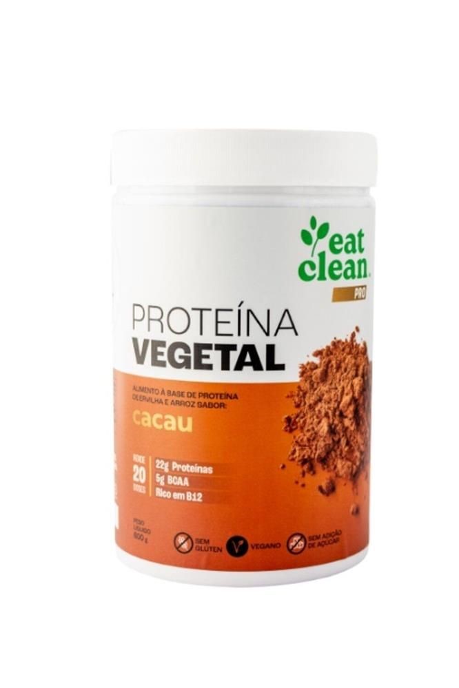 Proteína Vegetal Cacau Eat Clean  600g