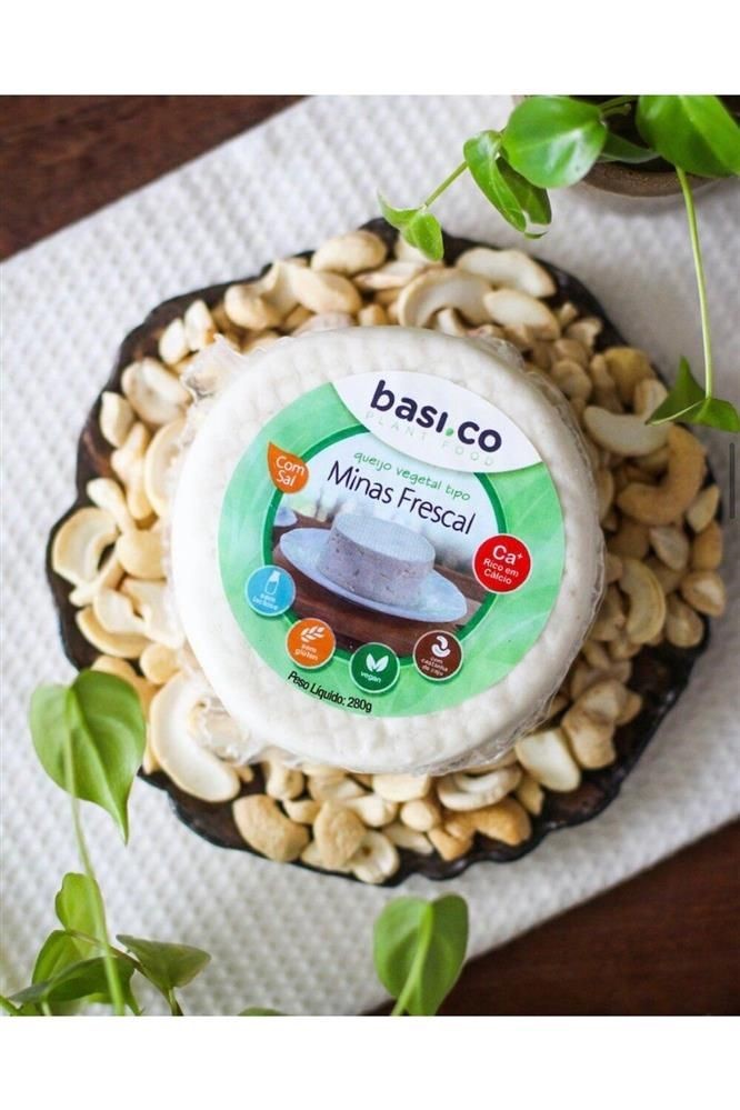 Queijo Minas Frescal Vegetal Basico 280g refrig.