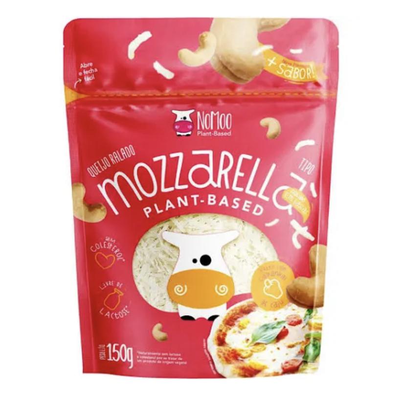 Queijo Mussarela Ralada Nomoo 150g Congelados E Refrigerados