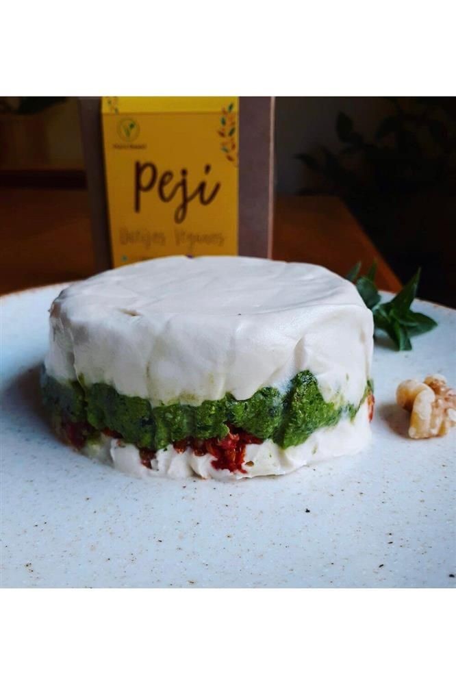 Queijo Vegano Gourmet com Pistache Peji 350g refri.