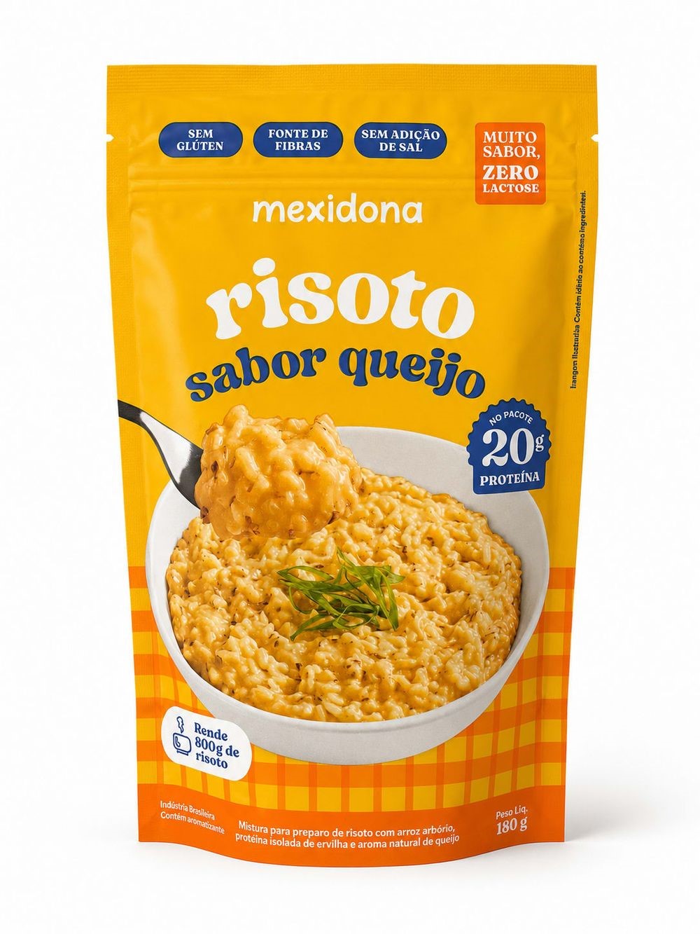 Risoto Proteico Sabor Queijo Mexidona 180g