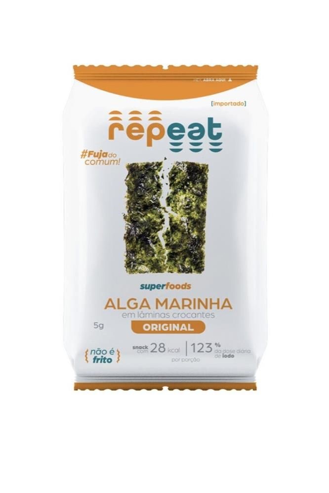 Snack Alga Marinha Original Repeat 5g