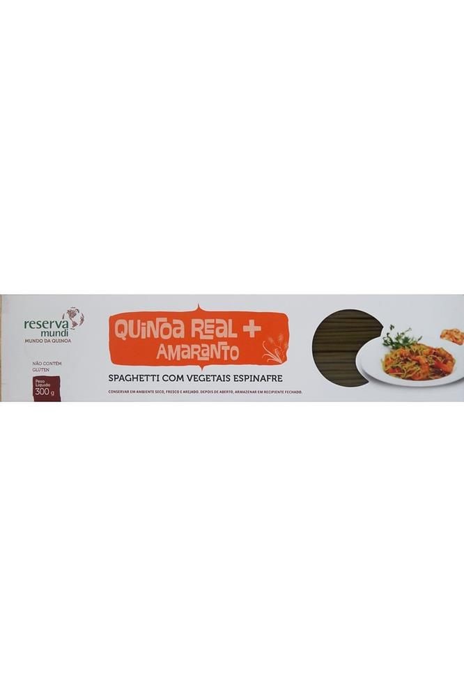 Spaghetti Com Vegetais Espinafre Reserva Mundi 300g