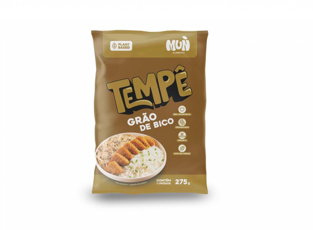 Tempê de Grão de Bico Mun Alimentos 275g refrig.