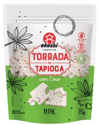 Torrada de Tapioca com Coco Okoshi 75g
