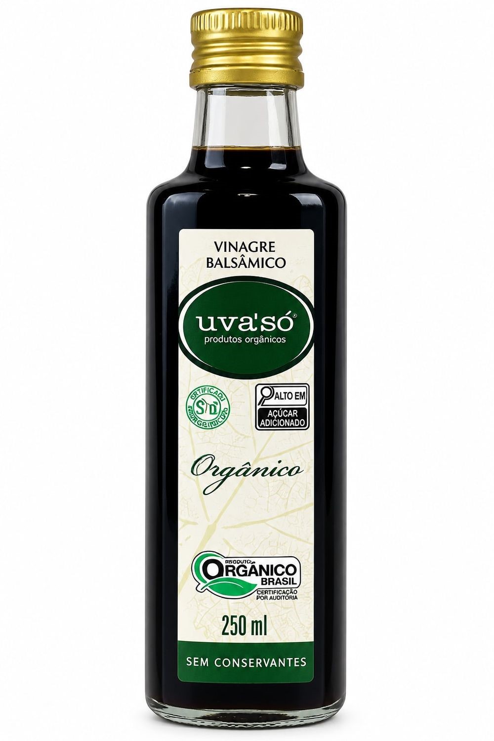Vinagre Balsâmico Orgânico Uvasó 250ml
