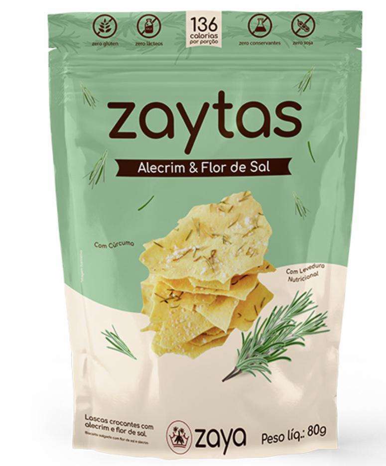 Zaytas Alecrim E Flor De Sal Zaya 80g