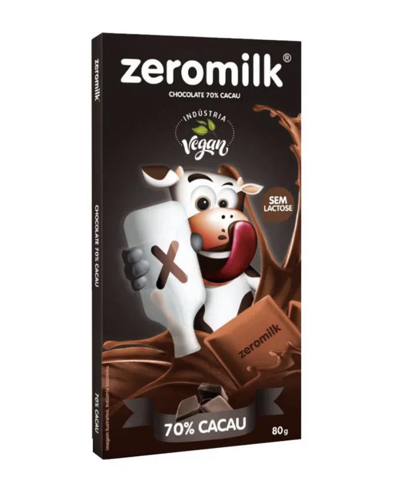 Zeromilk Lactose 70% Puro 80g