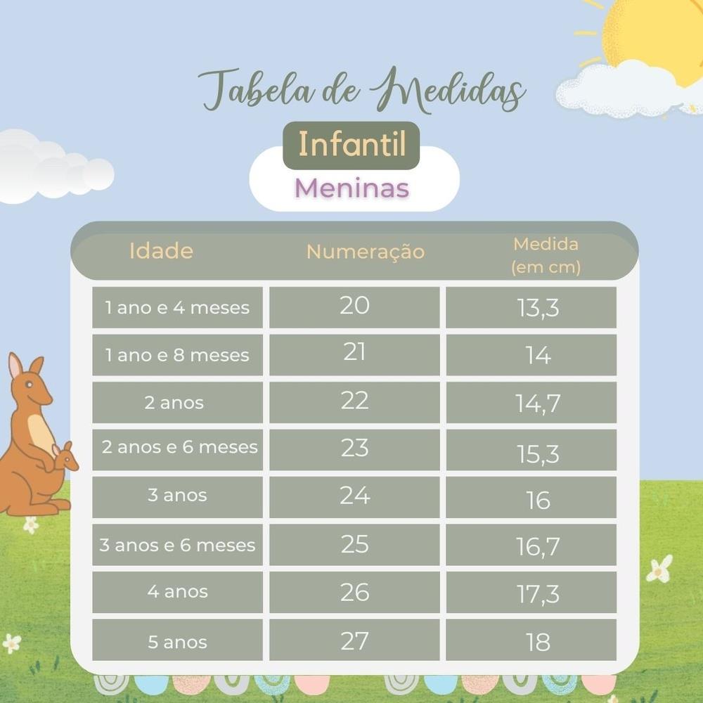 Tabela Numero CalÇado Anos Best Numero De Calçado Infantil Anos