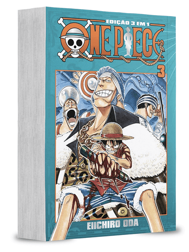 One Piece (3 em 1) - Volume 1, Mangá Portugal Wiki