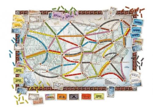 Ticket To Ride Jogo de Tabuleiro Galapagos