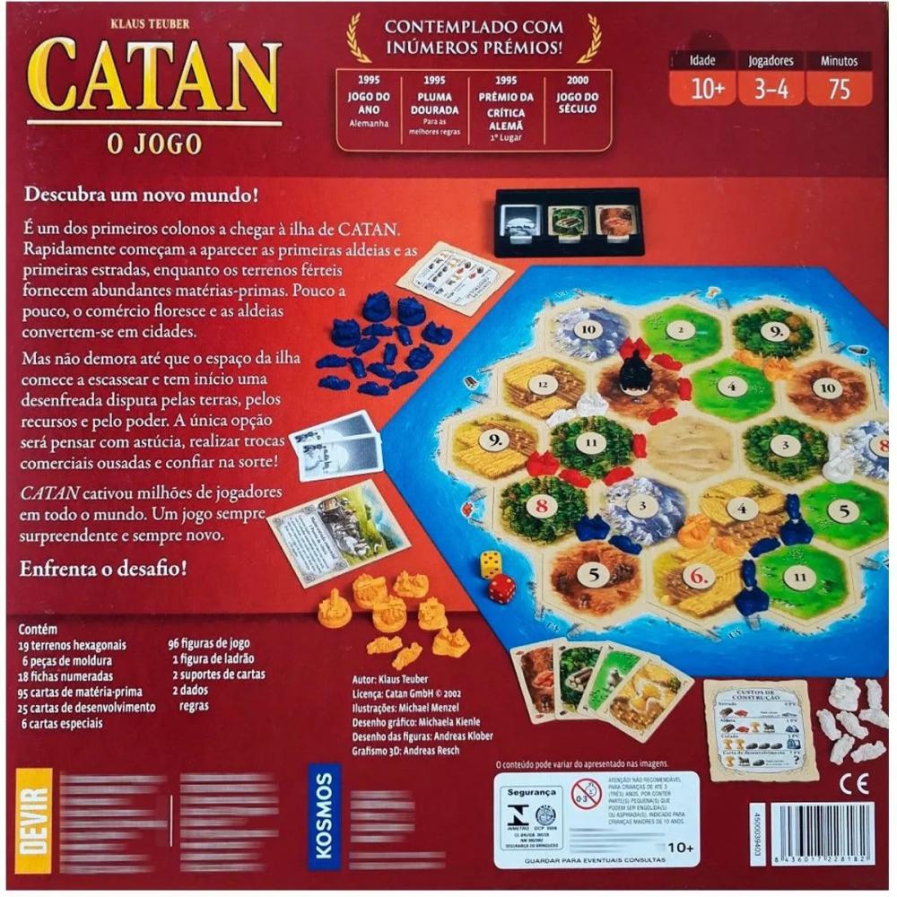 Catan - O Jogo (Devir) - Regras