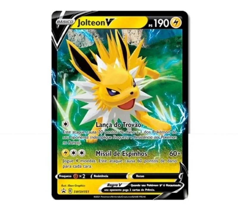 LATA POKEMON EVOLUÇÃO EEVEE - JOLTEON V